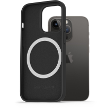 AlzaGuard Silicone Case Compatible with Magsafe iPhone 14 Pro fekete tok (AGD-PCMS18B) tok és táska