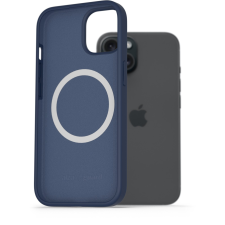 AlzaGuard Silicone Case Compatible with Magsafe iPhone 15 kék tok (AGD-PCMS19L) tok és táska
