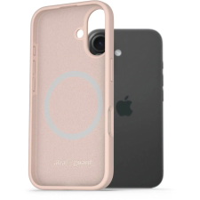 AlzaGuard Silicone Case Compatible with Magsafe iPhone 16e / 17e rózsaszín tok tok és táska