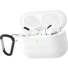 AlzaGuard Skinny Airpods Pro 2022 fehér szilikon tok fülhallgató, fejhallgató tok