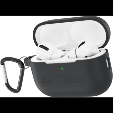 AlzaGuard Skinny AirPods Pro 2 fekete szilikon tok (AGD-ACSS4B) fülhallgató, fejhallgató tok