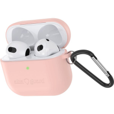 AlzaGuard Skinny Silicone Case Airpods 2021, rózsaszín fülhallgató, fejhallgató tok