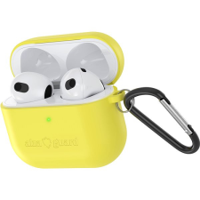 AlzaGuard Skinny Silicone Case Airpods 2021 sárga fülhallgató, fejhallgató tok