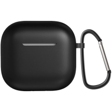 AlzaGuard Skinny Silicone Case Airpods 4 fekete tok fülhallgató, fejhallgató tok