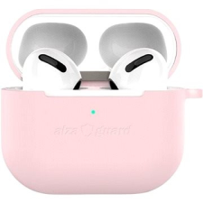 AlzaGuard Skinny Silicone Case az Airpods 2021 számára, rózsaszín audió kellék