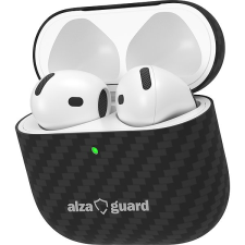 AlzaGuard Ultra Slim Aramid Case pro Airpods 4 fülhallgató, fejhallgató tok