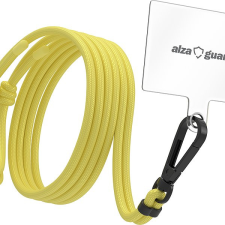 AlzaGuard Universal Phone Lanyard - sárga tok és táska