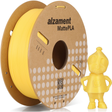 Alzament PLA Matte 1 kg Yellow (ALZMNTM05) nyomtató kellék