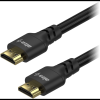 AlzaPower AluCore HDMI 1.4 High Speed 4K, 1.5m - fekete (APW-CBHD14N015B)