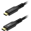 AlzaPower AluCore USB-C to USB-C 3.2 Gen 1 100W 1.5m, fekete (APW-CBTC3115AB)