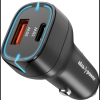 AlzaPower Car Charger P200 USB-A + USB-C Power Delivery 35W - fekete (APW-CC2PD03PB)
