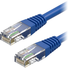 AlzaPower Patch CAT5E UTP 2m, kék (APW-CBP5EU0020L) kábel és adapter
