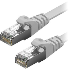 AlzaPower Patch CAT6 FTP Flat 0,5m szürke kábel és adapter