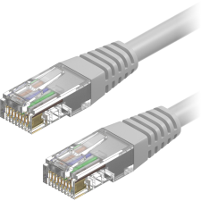 AlzaPower Patch CAT6 UTP 10m - szürke (APW-CBP6U0100Y) kábel és adapter