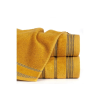  Amanda csíkos törölköző Mustársárga 70x140 cm