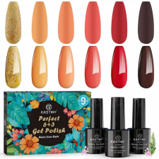 Amaz Kastiny Géllakk készlet 6+3 db-os lakk zselé