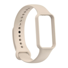  Amazfit Band 7, szilikon pótszíj, állítható, krém okosóra kellék