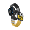 AmazingThing 2 darabos AmazingThing Blend szett Apple Watch 45/46/49mm-es - Sárga-fekete/fekete színben