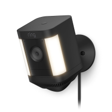 Amazon Ring Spotlight Cam Plus Plug-In IP Spothlight kamera - Fekete megfigyelő kamera