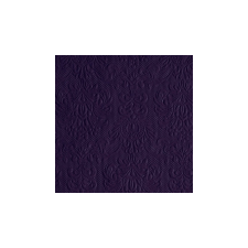 AMB.12507908 Elegance Violet dombornyomott papírszalvéta 25x25cm,15db-os asztalterítő és szalvéta