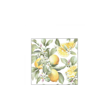 AMB.12516065 Limoni papírszalvéta 25x25cm,20db-os asztalterítő és szalvéta
