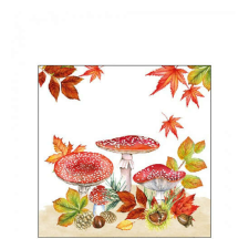 AMB.12516745 Fly agaric group papírszalvéta 25x25cm,20db-os papírárú, csomagoló és tárolóeszköz