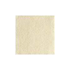  AMB.13304926 Elegance cream dombornyomott papírszalvéta 33x33cm,15db-os asztalterítő és szalvéta