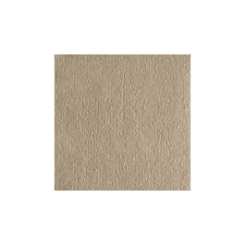 AMB.13305509 Elegance taupe dombornyomott papírszalvéta 33x33cm,15db-os asztalterítő és szalvéta