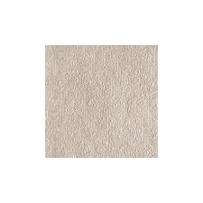 AMB.13306923 Elegance pearl taupe dombornyomott papírszalvéta 33x33cm,15db-os asztalterítő és szalvéta