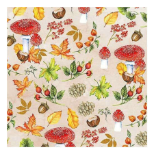 AMB.13313480 Autumn Pattern papírszalvéta 33x33cm,20db-os papírárú, csomagoló és tárolóeszköz