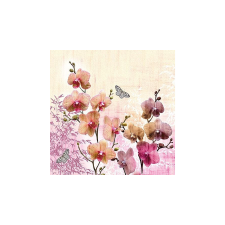 AMB.13314215 Orchid Orient papírszalvéta 33x33cm,20db-os asztalterítő és szalvéta