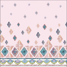 AMB.13317571 Diamonds Rose papírszalvéta 33x33cm, 20db-os higiéniai papíráru