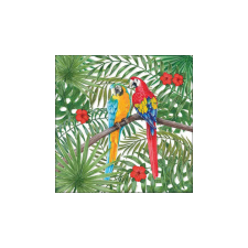 AMB.13318330 Parrots papírszalvéta 33x33cm, 20db-os papírárú, csomagoló és tárolóeszköz