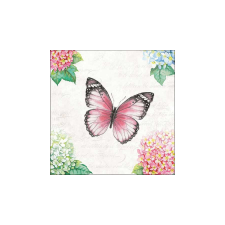 AMB.13318385 Butterfly poem papírszalvéta 33x33cm, 20db-os papírárú, csomagoló és tárolóeszköz