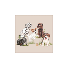  AMB.13319470 Playing puppies papírszalvéta 33x33cm, 20db-os konyhai eszköz