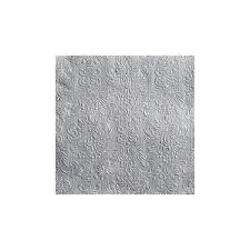 AMB.14004938 Elegance silver dombornyomott papírszalvéta 40x40cm,15db-os asztalterítő és szalvéta