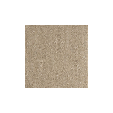  AMB.14005509 Elegance taupe dombornyomott papírszalvéta 40x40cm,15db-os asztalterítő és szalvéta