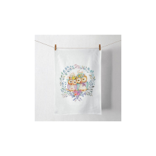  AMB.17819405 Owl couple in love konyharuha 50x70cm, 100% pamut lakástextília
