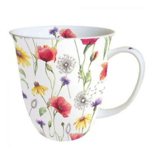 AMB.18415890 Poppy Meadow porcelánbögre 0,4L bögrék, csészék