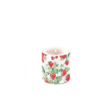 AMB.19215915 Garden Strawberries átvilágítós gyertya 8x7,5cm gyertya