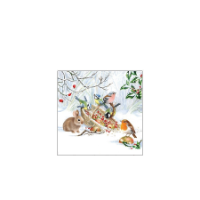 AMB.32514660 Winter Treat papírszalvéta 25x25cm, 20db-os higiéniai papíráru