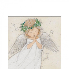 AMB.32517905 Praying angel papírszalvéta 25x25cm, 20db-os papírárú, csomagoló és tárolóeszköz