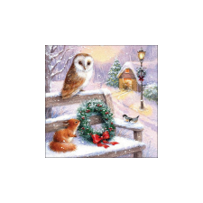 AMB.33317815 Just chatting papírszalvéta 33x33cm, 20db-os higiéniai papíráru