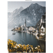 Ambassador Games Ambassador Hallstatt Ausztria (Tobias Haegg) - 1000 darabos puzzle puzzle, kirakós