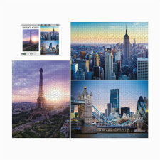 Ambassador Games Ambassador Nevezetességek - 3 x 1000 darabos puzzle (7230958) puzzle, kirakós
