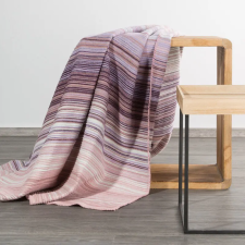  Amber gofri szerkezetű puha takaró Púder rózsaszín 200x220 cm lakástextília