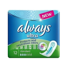 AMBI PUR Always Egészségügyi betét Ultra Standard 12db intimhigiénia nőknek