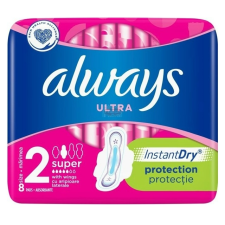 AMBI PUR Always Egészségügyi betét Ultra Super Sensitive 8db intimhigiénia nőknek
