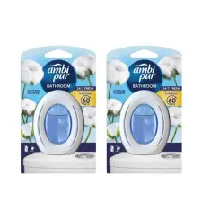 AMBI PUR Bathroom Cotton fürdőszobai légfrissítő (2x7,5 ml) tisztító- és takarítószer, higiénia