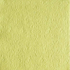AMBIENTE 13304931 Elegance light green dombornyomott papírszalvéta 33x33cm,15db-os